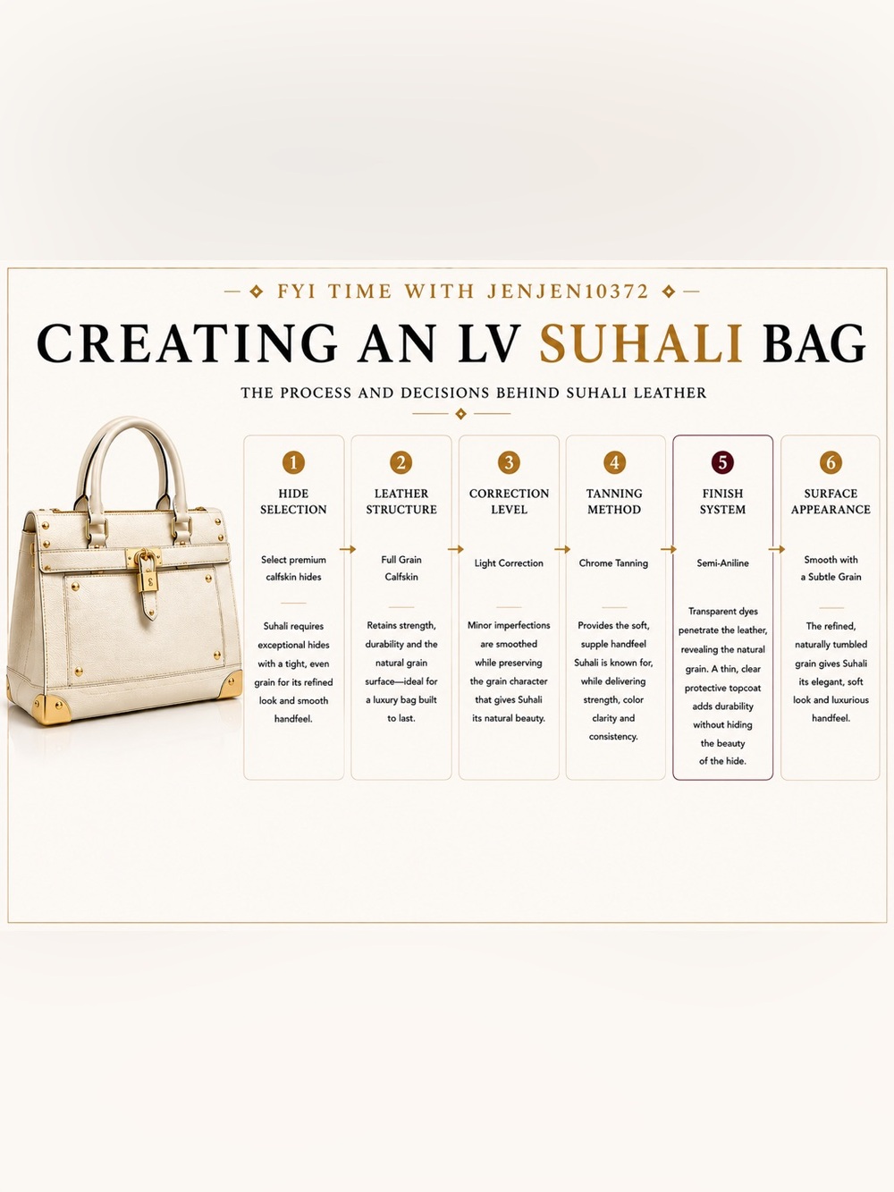 FYI Time with Jenjen - Luxury Suhali Creation Process